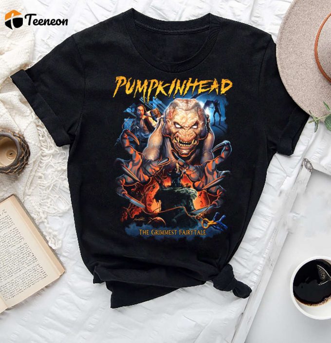 Pumpkinhead The Grimmest Fairytale T-Shirt: Vintage Horror Shirt &Amp;Amp; Fan Gifts 1