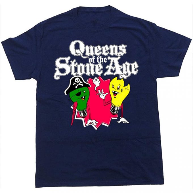 Queens Of The Stone Age Era Vulgaris T-Shirt: Band Shirt For 90S Music Lovers 2