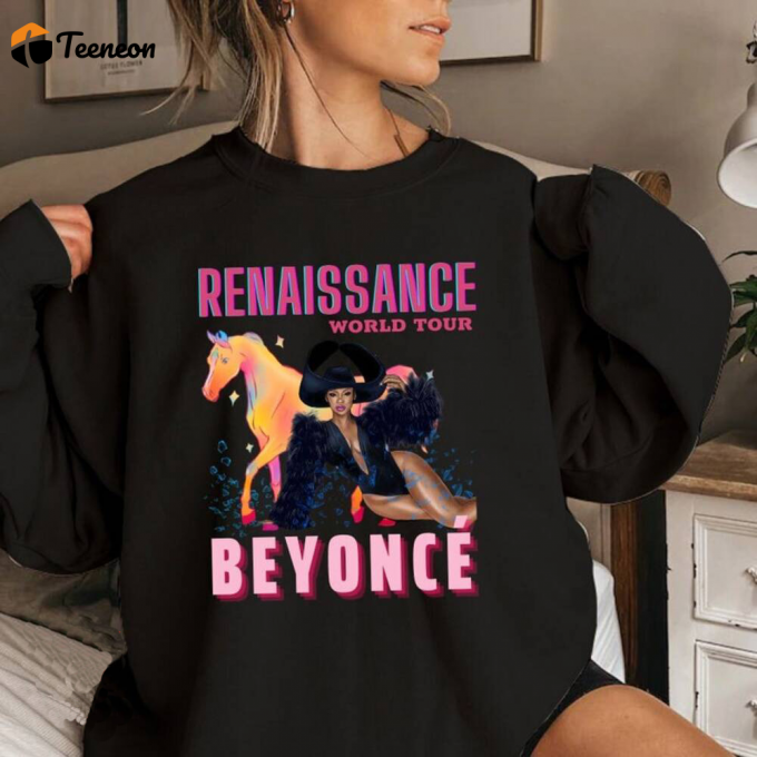 Beyonce Renaissance World Tour Horse Shirt: Stylish Iconic Fashion For Equestrian Enthusiasts 1