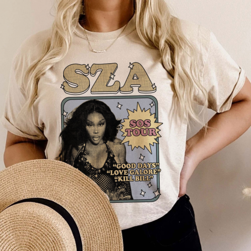 Get the Ultimate 90s Vibe with a Stylish Retro SZA Shirt – Limited Edition!