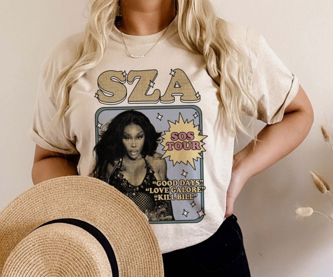 Get The Ultimate 90S Vibe With A Stylish Retro Sza Shirt – Limited Edition! 2