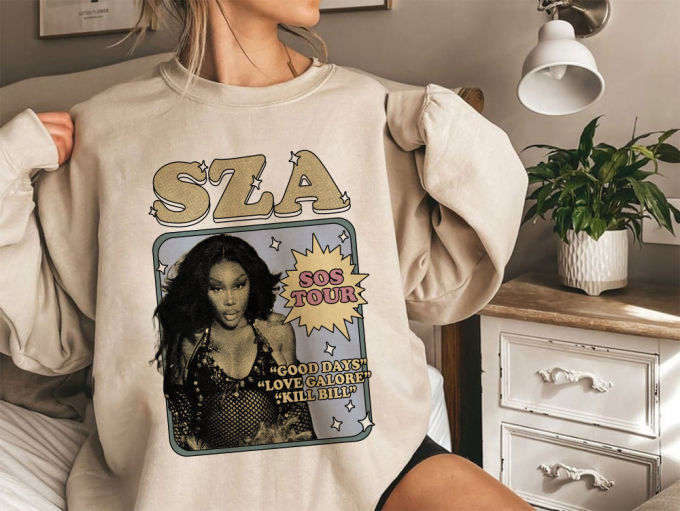 Get The Ultimate 90S Vibe With A Stylish Retro Sza Shirt – Limited Edition! 3