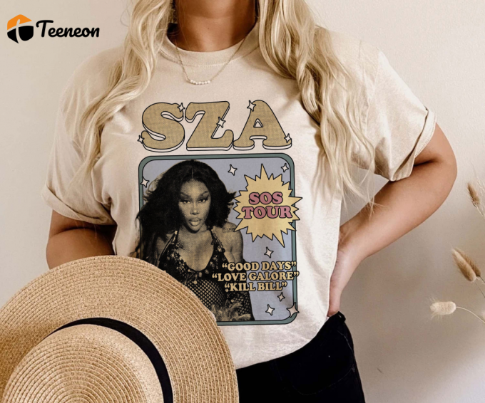 Get The Ultimate 90S Vibe With A Stylish Retro Sza Shirt – Limited Edition! 1