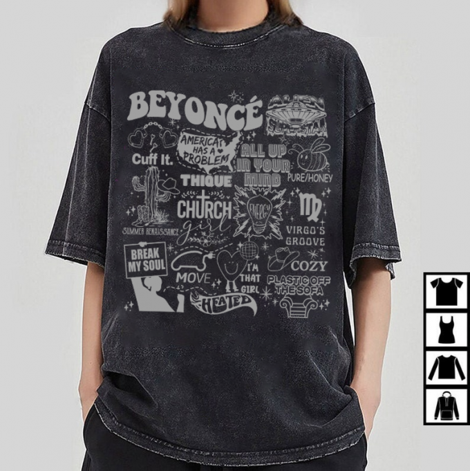 Exclusive Beyoncé Renaissance Album Shirt - Full Tracklist Included 3