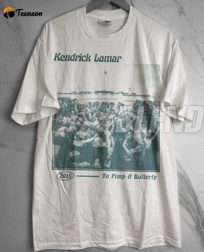 Authentic Retro Kendrick Lamar Shirt: To Pimp A Butterfly Graphic – Stylish &Amp;Amp; Nostalgic Apparel 1