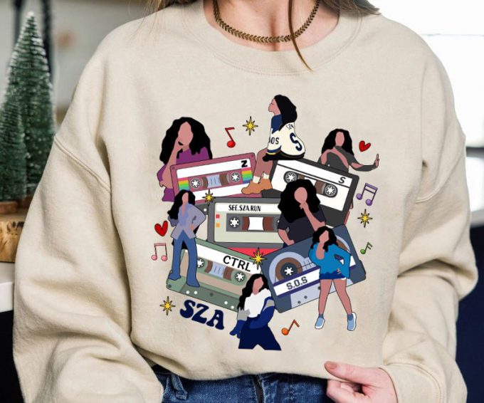 Shop The Trendy Retro Sza All Albums Cassette Shirt – Limited Edition Music Merchandise 2