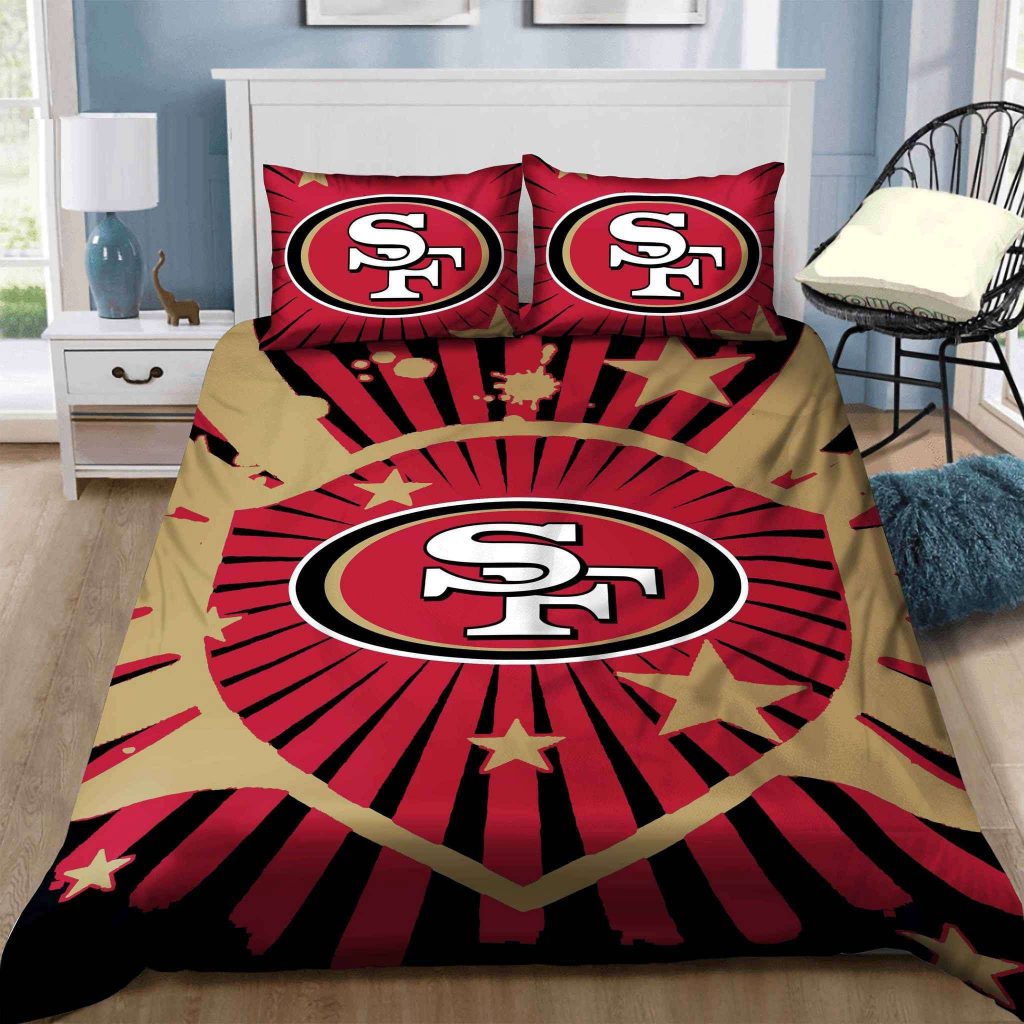 Sleep In Style With San Francisco 49Ers Bedding Set Gift For Fans - Perfect Gift For Fans! 2