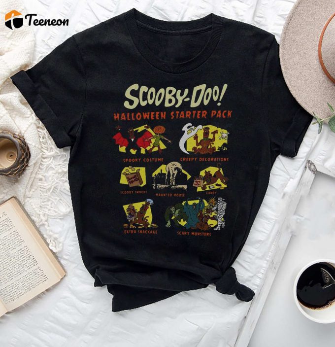 Scooby Doo T-Shirt &Amp;Amp; Sweatshirt: Horror Movie Halloween Shirt For Women 1