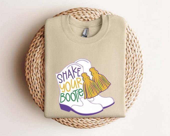 Mardi Gras Booties Shirt: Shake Your Bootie With This Cute Retro Tshirt! 2