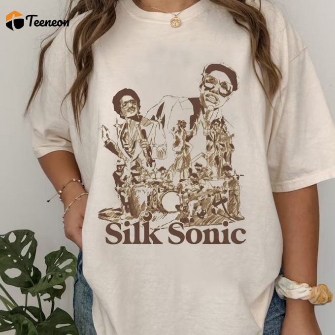 Silk Sonic Shirt: Bruno Mars &Amp;Amp; Anderson Paak Tee - Premium Quality &Amp;Amp; Style! 1