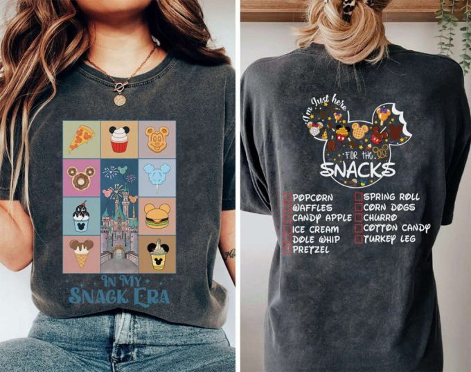 Disney Snacks Era Tour Shirt: Snacking Around The World Epcot &Amp; Disney World Tour 2