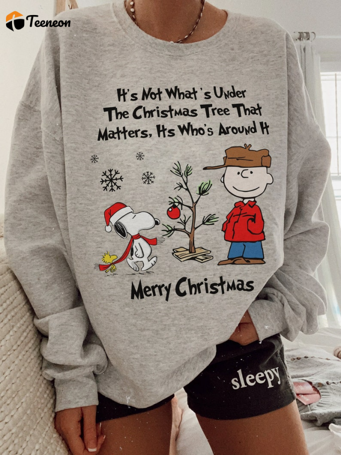 Snoopy Christmas Shirt: Spread Holiday Cheer With Our Festive &Amp;Amp; Adorable Collection! 1