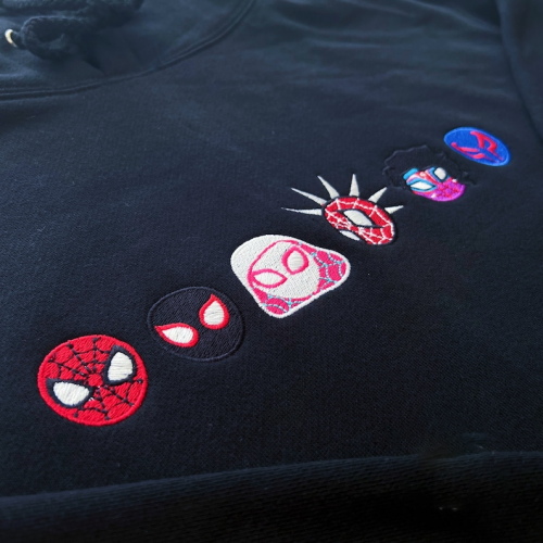 Stylish Spider Gang Embroidered Shirt: Unique Design Quality Fabric Shop Now!