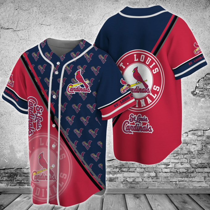 St. Louis Cardinals Mlb Baseball Jersey Shirt For Fans 2