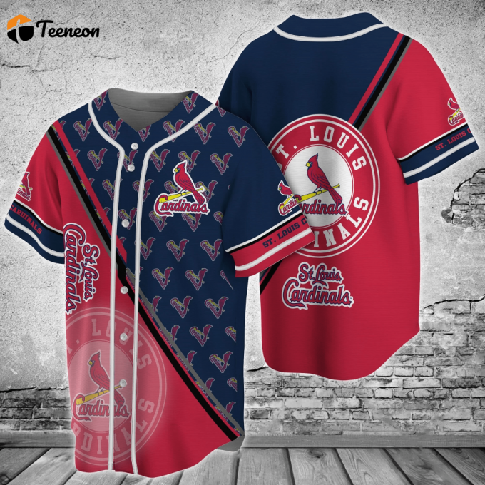 St. Louis Cardinals Mlb Baseball Jersey Shirt For Fans 1