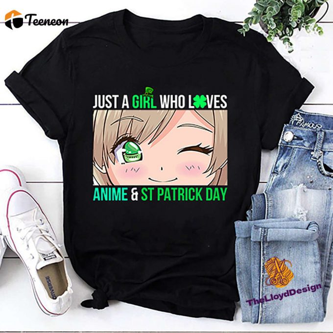 Anime &Amp;Amp; St Patrick S Day T-Shirt Collection: Unisex Vintage Designs For A Festive Look 1