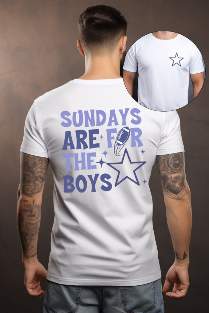 Game Day Dallas Football Sweatshirt - Sundays Are For The Boys! Texas Fall Season Shirt 2