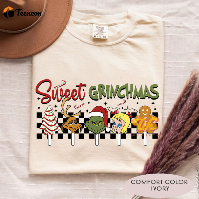 Get Into The Grinchmas Spirit With The Sweet Cindy Lou Who And Max Printed Shirt! 1