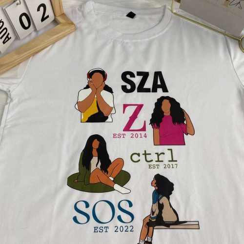 SZA Album Shirt: Stylish & Exclusive Merchandise for Fans – Limited Edition Tees