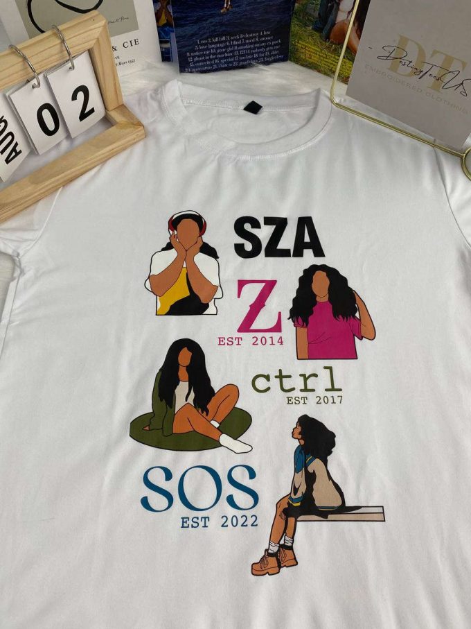 Sza Album Shirt: Stylish &Amp; Exclusive Merchandise For Fans - Limited Edition Tees 2