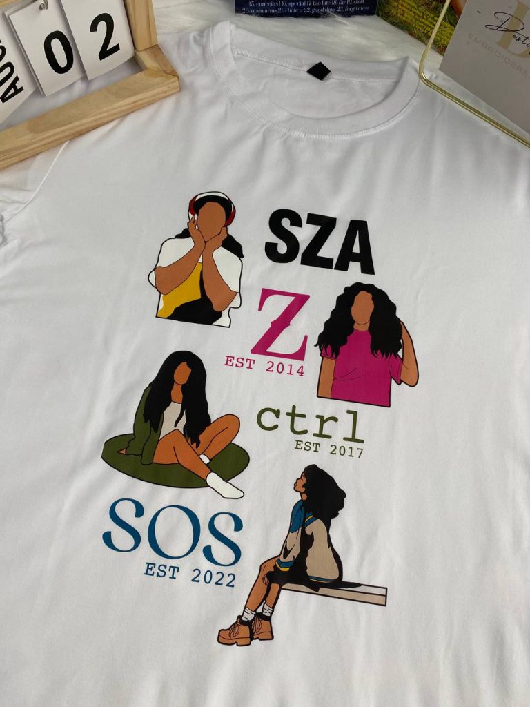 Sza Album Shirt: Stylish &Amp; Exclusive Merchandise For Fans - Limited Edition Tees 8