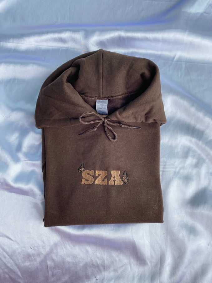 Sza Butterfly Embroidered Shirt: Stylish Unisex Gift For Men &Amp; Women, Gift For Men Women 2