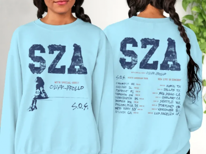 Sza Concert 2023 Shirt: Limited Edition Merchandise For Fans Shop Now! 2