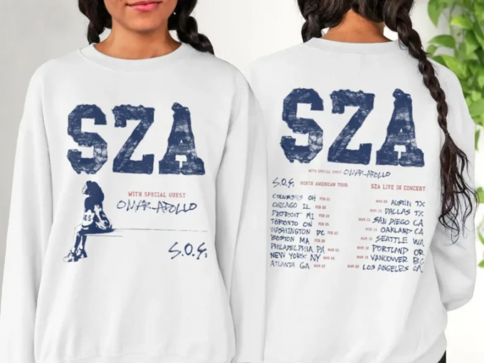 Sza Concert 2023 Shirt: Limited Edition Merchandise For Fans Shop Now! 3