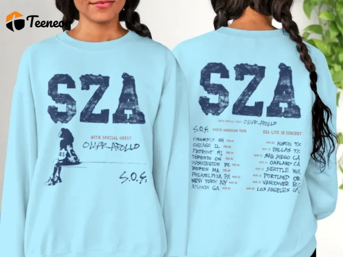 Sza Concert 2023 Shirt: Limited Edition Merchandise For Fans Shop Now! 1