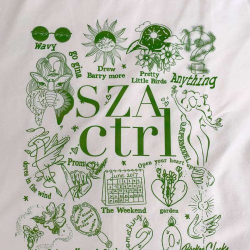 SZA Ctrl Album Shirt: Full Tracklist Tee for Fans – Limited Edition & Exclusive Merchandise