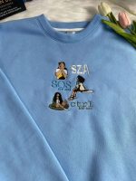 SZA Full Album Embroidered Shirt: Stylish Music Merchandise for Fans