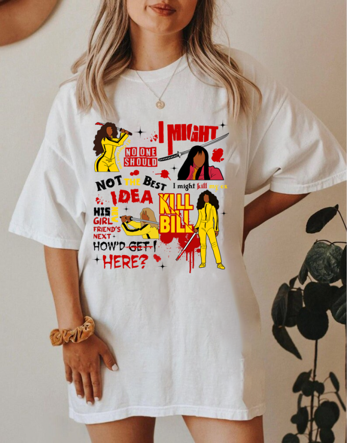 Sza Kill Bill Lyrics Shirt: Unleash Your Style With Inspired Lyrics Design 3