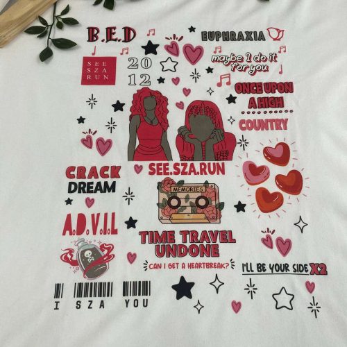 SZA See SZA Run Album Shirt: Stylish & Exclusive Merchandise for Fans