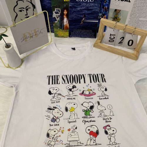 SZA Snoopy Combination Shirt: Stylish & Fun Apparel for All Ages – Shop Now!