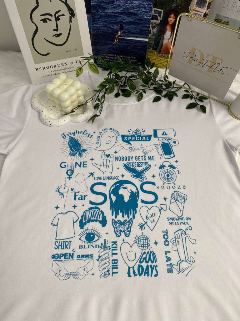 Sza Sos Album Shirt: Full Songs Collection For True Music Lovers 8