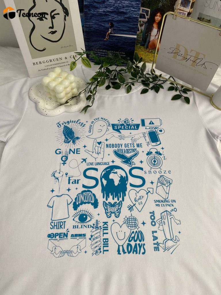 Sza Sos Album Shirt: Full Songs Collection For True Music Lovers 4