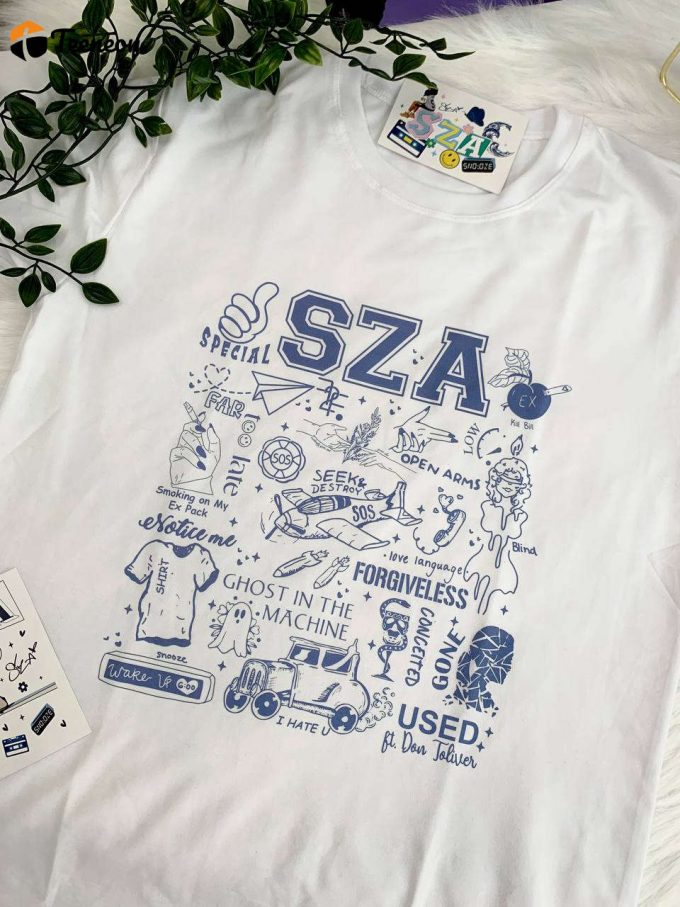 Sza Sos Album Shirt: Full Tracklist Gift For Diehard Sza Fans 1