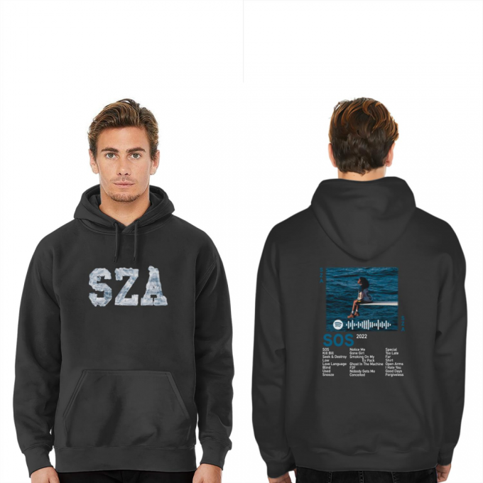 Sza Sos Album Shirt: Full Tracklist On Spotify - Trendy &Amp; Exclusive Merchandise 2