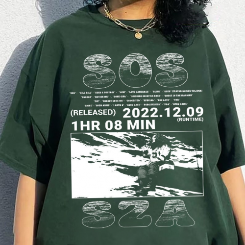 SZA SOS Album Release Shirt: Exclusive Merchandise for Music Lovers