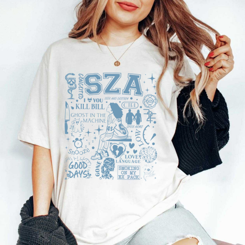 SZA SOS Album Shirt: Stylish & Trendy Merchandise for Fans with Exclusive Designs!