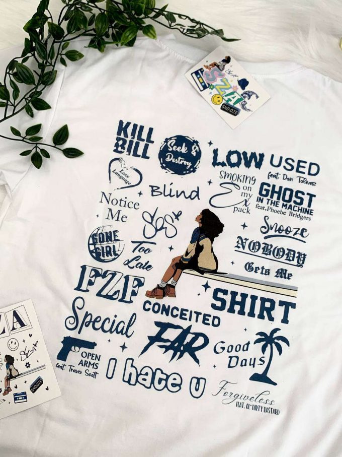 Sza Sos Album Shirt: Perfect Gift For Devoted Sza Fans 3