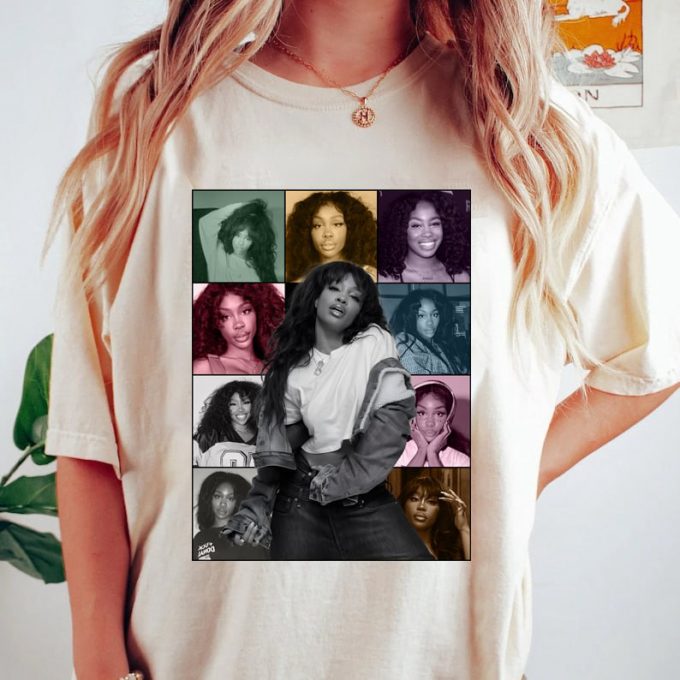 Sza The Ears Tour Shirt: Stylish Concert Merchandise For Music Lovers 3