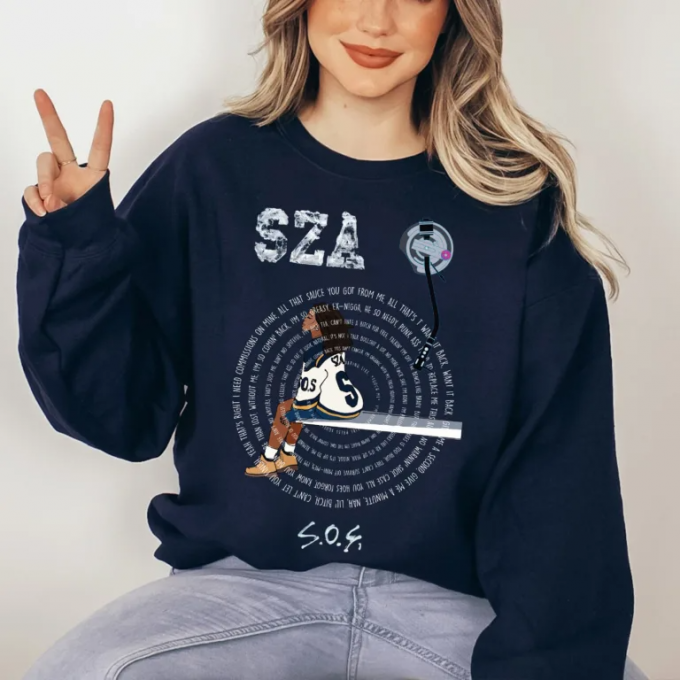 Sza The Sos Tour 2023 Shirt: Stylish Merchandise For Fans Limited Edition Apparel 2