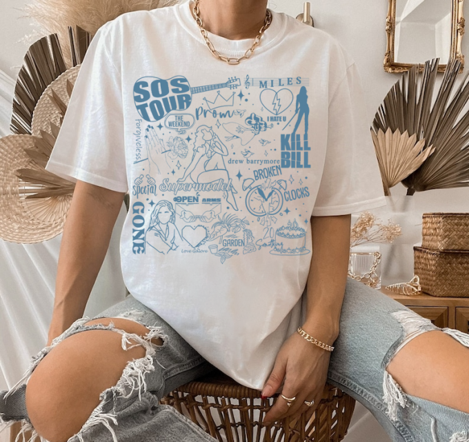 Sza Sos Tour Favorite Song Shirt: Trendy Must-Have Merchandise For Fans! 2