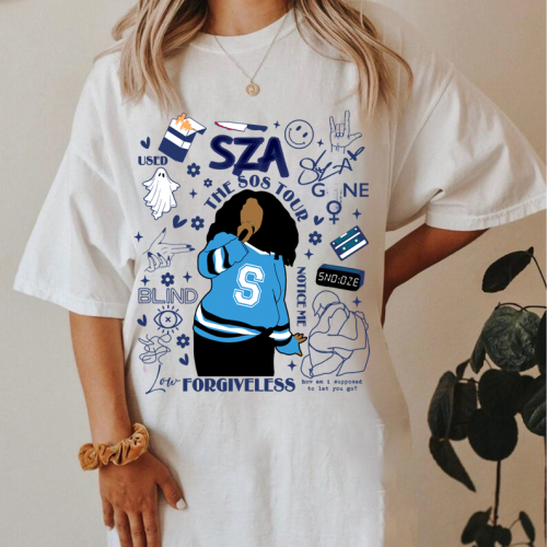 SZA SOS Tour Shirt for Unforgettable SZA Concert Experience