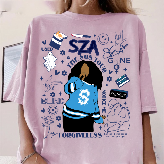 Sza Sos Tour Shirt For Unforgettable Sza Concert Experience 3