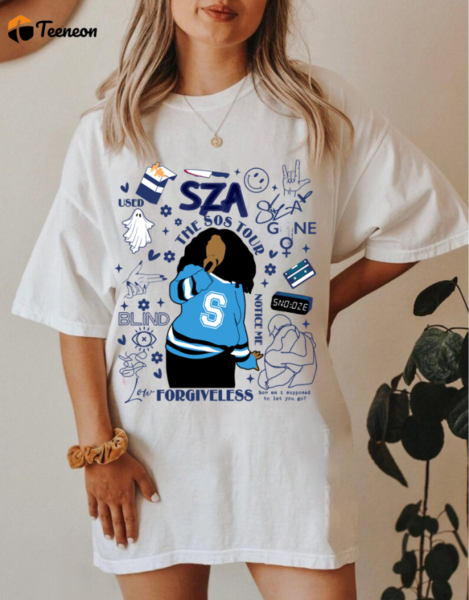 Sza Sos Tour Shirt For Unforgettable Sza Concert Experience 1