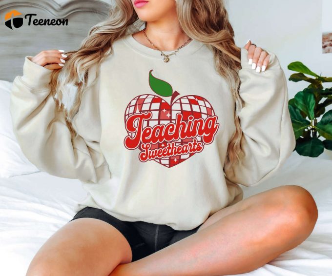 Teacher Valentine Shirt: Perfect Valentines Day Gift For Teaching Sweethearts 1