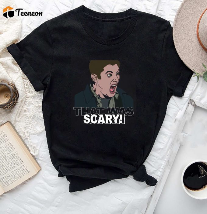 Vintage That Was Scary Dean Winchester T-Shirt – Supernatural Adventure Movie &Amp;Amp; Tv Series Shirt 1