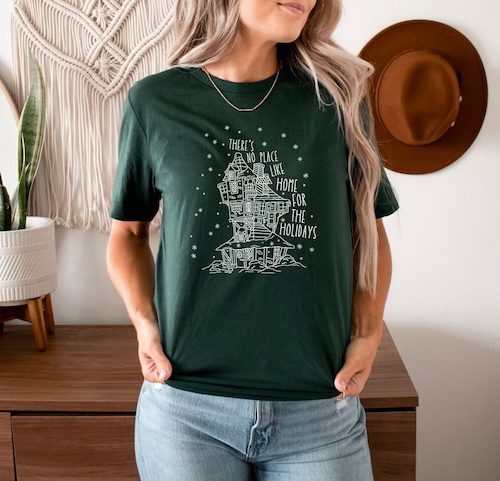 Get Festive with The Burrow Christmas Shirt – Show Your Potter Pride!